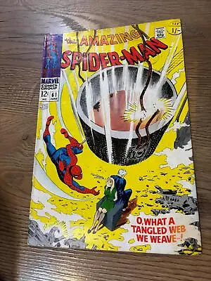 Buy Amazing Spider-Man #61 - Marvel Comics - 1968 - 1st Gwen Stacy Cover • 49.95£