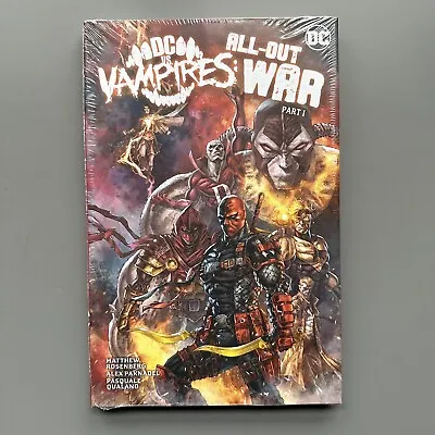 Buy DC Vs. Vampires All-Out War Part 1 Hardcover HC NEW SEALED Rosenberg Paknadel DC • 13.58£