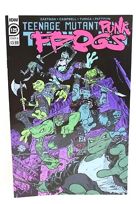 Buy Teenage Mutant Ninja Turtles #125 Punk Frogs 1st App 2021 IDW Publishing F-/F • 6.85£