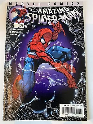Buy AMAZING SPIDER-MAN #34/475 Straczynski Marvel Comics 2001 FN+ • 2.95£