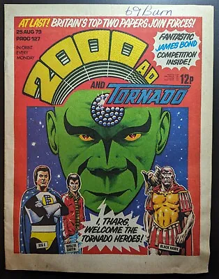 Buy 2000 AD And Tornado Comic - Prog #127 (August 1979) • 1.95£