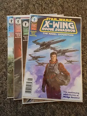 Buy Star Wars X-Wing Rogue Squadron The Rebel Opposition #1-4 Dark Horse Complete  • 15£