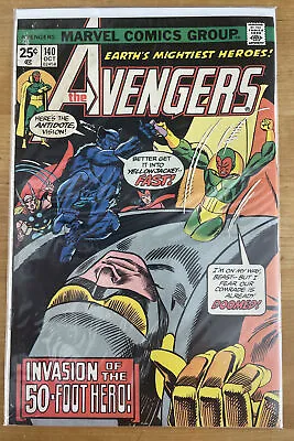Buy The Avengers #140 (Marvel, October 1975) • 6.43£
