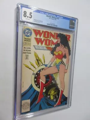 Buy CGC 8.5 Wonder Woman #72 D.C. Comics 3/93 • 67.52£
