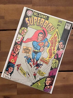 Buy 1968 Superboy #147 80pg Key Comic Silver Age - *Origin Of Legion Of Superheroes* • 8.84£