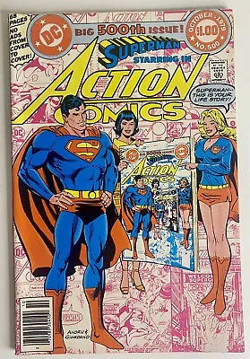 Buy Action Comics #500 (1979) Superman Classic Infinity Cover Origin Retold Story • 12.04£