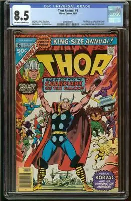 Buy Thor Annual #6 CGC 8.5 (Marvel 1977) Guardians Of The Galaxy • 31.62£