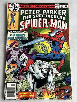 Buy Spectacular Spider-Man #25 VF/NM 9.0 - Buy 3 For Free Shipping! (1978) AF • 7.51£