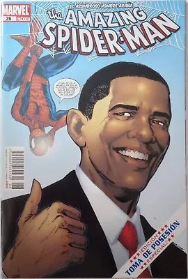 Buy Amazing Spider-Man #583 (#26) 2009 Televisa Mexican 1st App Barack Obama VF+ • 15.83£