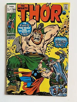 Buy Marvel Comics: The Mighty Thor #184 The World Beyond! • 15£