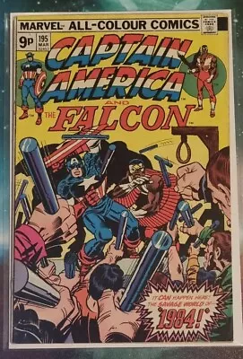 Buy Captain America #195, Mar. 1976:  1984! - Jack Kirby!  • 3.90£