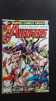 Buy The AVENGERS  #204   ( 1981  Marvel Comics )  YELLOW CLAW  VFn+ (8.5) • 4.99£