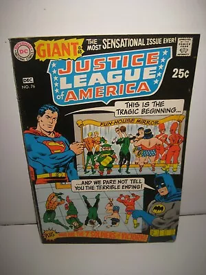Buy Justice League Of America 76 DC 1969 Superman Batman Flash Wonder Woman • 9.57£