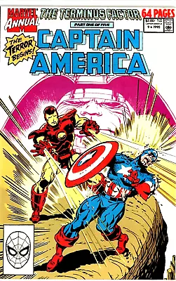 Buy Marvel Comics Captain America  Annual #9  Ex Condition • 3.99£
