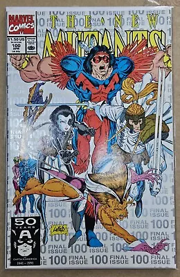 Buy The New Mutants #100 3rd Print ~ 1991 Marvel Comics ~ X-FORCE ~ Silver Edition  • 3.40£