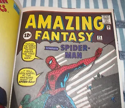 Buy AMAZING FANTASY #15 Reprint 1st Spider-Man In Spider-Man Classics #1 From 1993 • 22.38£