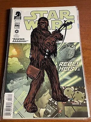 Buy STAR WARS: REBEL HEIST #3 #4 (2014) DARK HORSE COMICS ADAM HUGHES Chewbacca • 5.90£