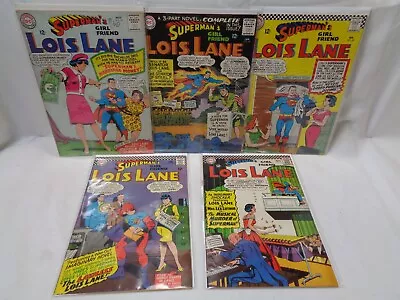 Buy Superman's Girlfriend Lois Lane 61-65 SET Nice! 1965-1966 DC Comics (s 12951) • 41£