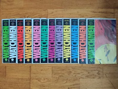 Buy Watchmen DC Comics Original 1986/1987 Issues #1-12 Full Set 1st/1st- Alan Moore • 200£