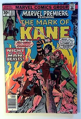 Buy Marvel Premiere #33 Marvel (1976) Mark Of Solomon Kane Comic Book • 2.70£