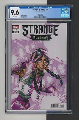 Buy Strange Academy #16 CGC 9.6, 1st Howie Variant Ryan Stegman Cover Marvel 2022 • 47.29£