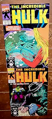 Buy The Incredible HULK #382 & #383 By Peter David & Dale Keown, (1991, Marvel) • 6.95£