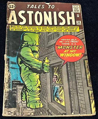 Buy Tales To Astonish #34 (Aug 1962) ✨ Silver Age Comic Book • 39.47£