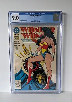 Buy Wonder Woman #72 CGC 9.0 (1993) 1st Appearance Of Quinn Thomas DC Comic Key • 155£