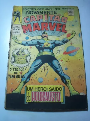 Buy GEP Editions #11 - Captain Marvel - Brazilian Edition - 1970 • 96.51£
