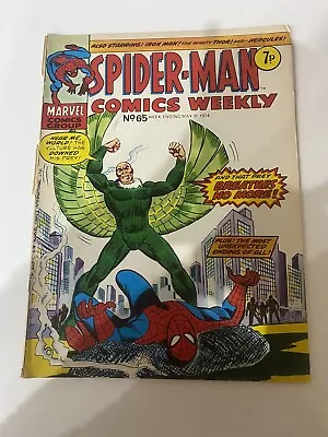 Buy Marvel Comics Stan Lee Presents Spider-Man Comics Weekly #65 May 11 1974 • 3.50£