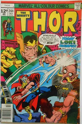 Buy Thor (1962) # 264 UK Price (5.0-VGF) Loki 1977 • 6.75£