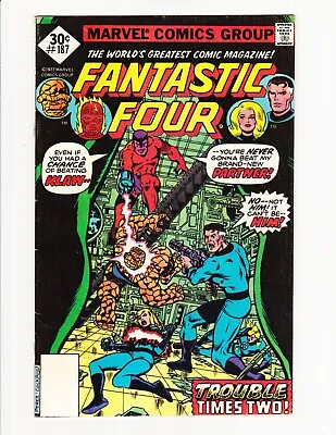 Buy Fantastic Four 187  Trouble Times Two!  (Marvel Oct 1977, FN+) • 7.88£