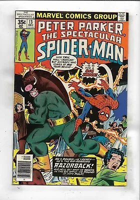 Buy Peter Parker Spectacular Spider-Man 1977 #13 Fine/Very Fine • 3.95£