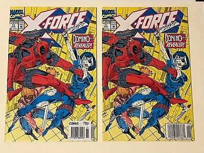 Buy X-FORCE #11 (1992) X 2 COPIES 1st Full App Domino  Newstand - See Pictures • 13.99£