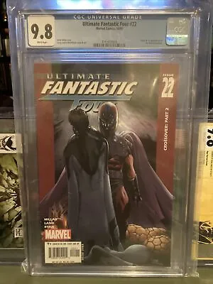 Buy Ultimate Fantastic Four #22 Cgc 9.8, 1st Appearance Of The Marvel Zombies • 278.82£