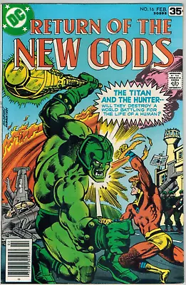 Buy Return Of The New Gods 16  Darkseid!  Orion!  Jezebelle!  1978  Very Fine DC • 5.49£
