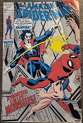 Buy Marvel Amazing Spider-man Morbius 1st Appearance #101 October Comic Spiderman • 55.41£