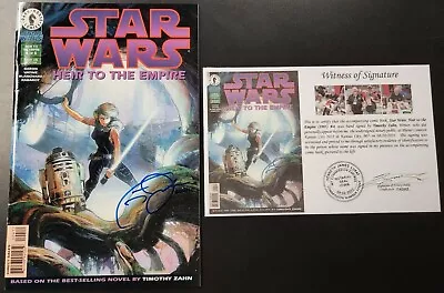 Buy Star Wars: Heir To The Empire (1995) #4 SIGNED By Timothy Zahn W/ Notarized WOS • 45.73£