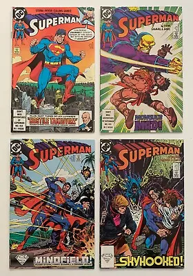 Buy Superman #31, 32, 33 & 34 Copper Age Comics (DC 1989) 4 X VF+/- Condition Issues • 16.95£