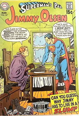 Buy Superman's Pal Jimmy Olsen  # 127. March 1970. Fn 6.0. Curt Swan Cover. • 6.29£