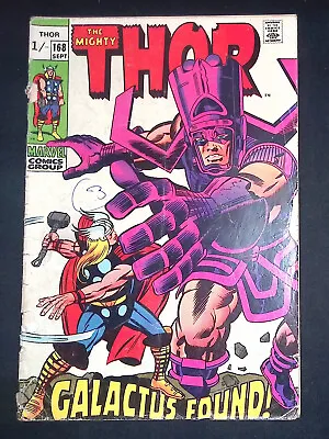Buy The Mighty Thor #168 Silver Age Comics VG • 79.99£
