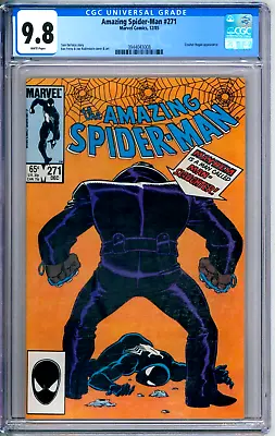 Buy Amazing Spider-Man 271 CGC Graded 9.8 NM/MT Marvel Comics 1985 • 158.08£