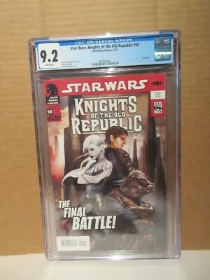 Buy Star Wars: Knights Of The Old Republic #50 Dark Horse Comics 2/10 CGC 9.2 • 47.97£