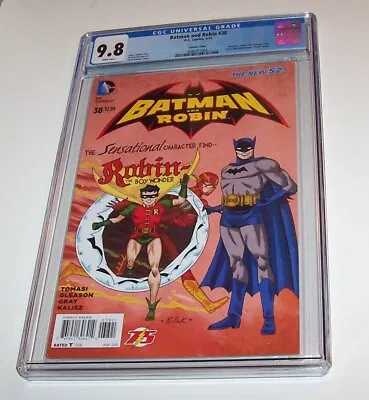 Buy Batman And Robin #38 - DC 2015 Modern Age Variant - CGC NM/MT 9.8 • 60.05£