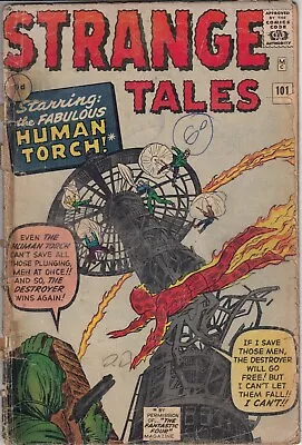 Buy Strange Tales 101 - 1962 - Kirby, Ditko - Good - REDUCED PRICE • 94.99£