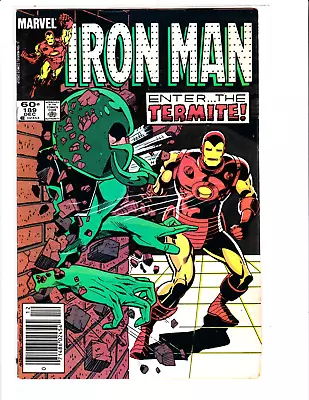Buy 1984 Iron Man #189 Marvel Comics  Comic Book • 4£