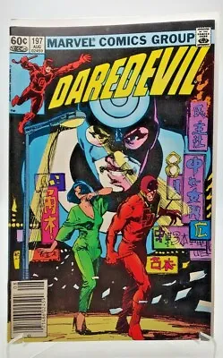 Buy Daredevil #197 (1964 Series) 1983 (MARVEL)    NEWSSTAND Variant   NM-/NM • 72.34£