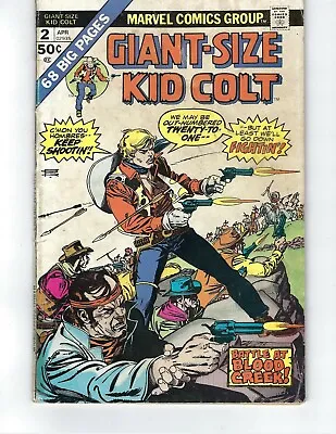 Buy Kid Colt #2 - Giant Size - Showdown At Steer's Skull And Battle At Blood Creek! • 15.80£