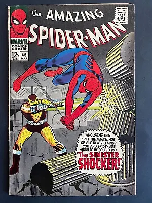 Buy Amazing Spider-Man #46 - 1st Shocker Marvel 1967 Comics • 138.54£