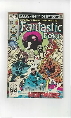 Buy Marvel Comics Fantastic Four Vol. 1 No. 248 November 1982 60c USA • 4.24£